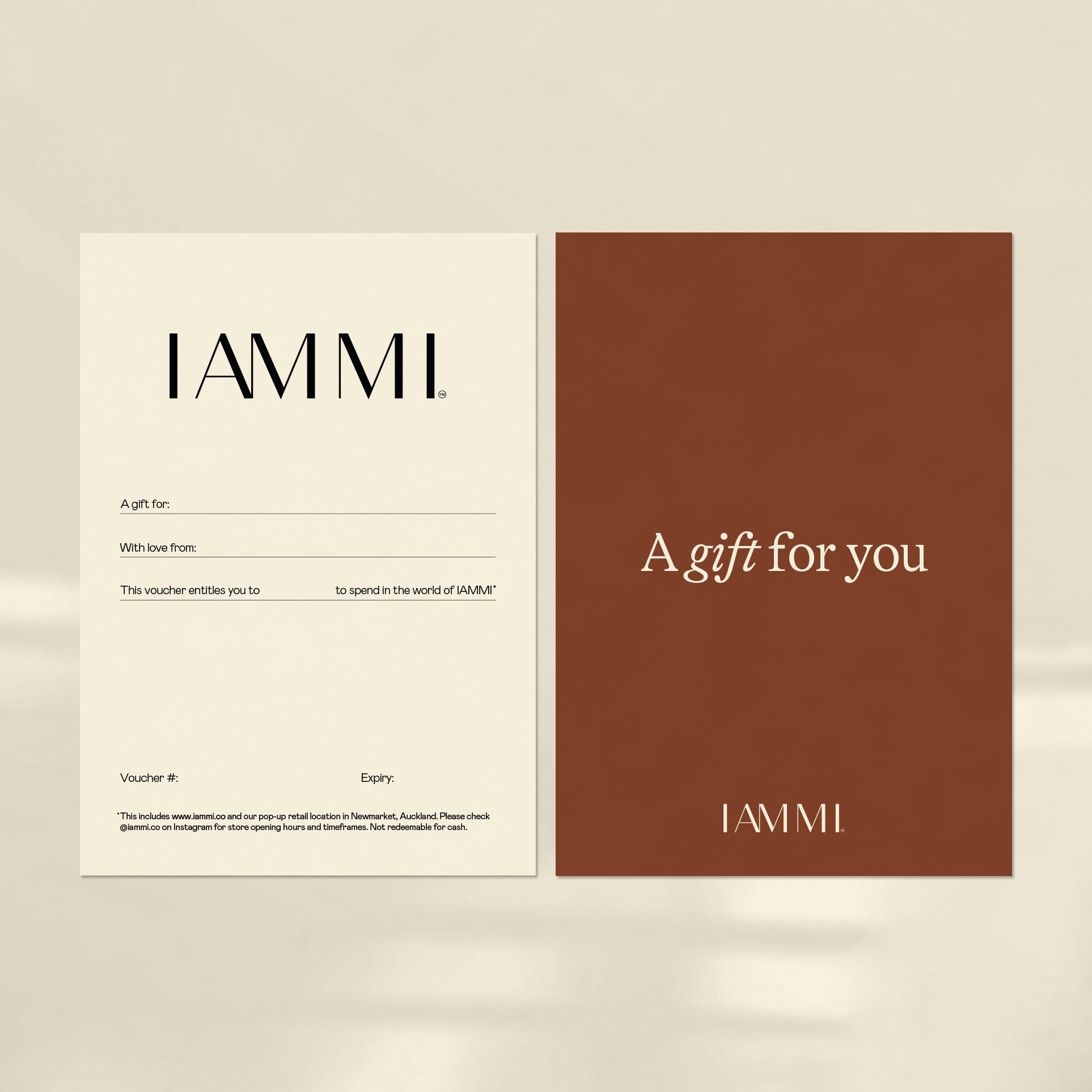 IAMMI Gift Card